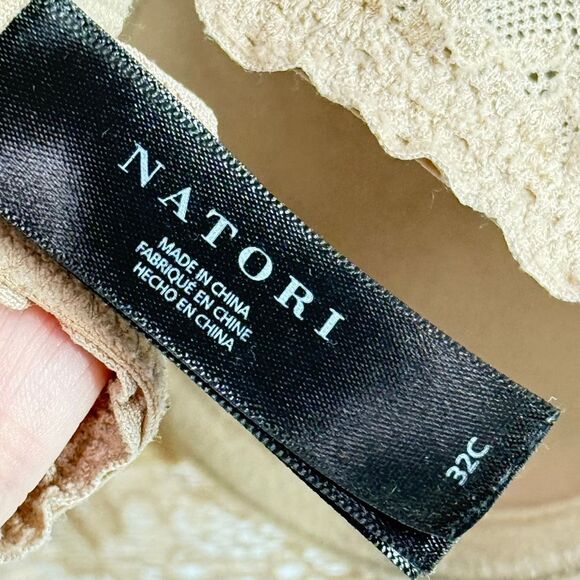 C 13 Natori Bliss Perfection Contour Underwire color cafe size 32C - Picture 7 of 8